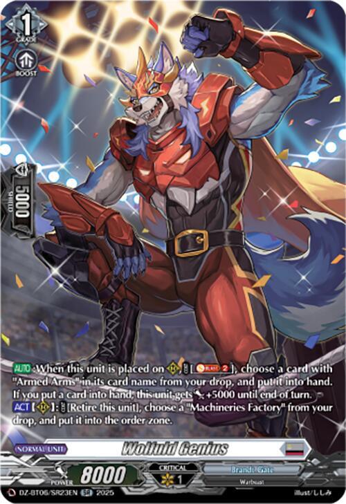 Wolfuld Genius (SR), DZ-BT06: Generation Dragenesis DZ-BT06/SR23EN