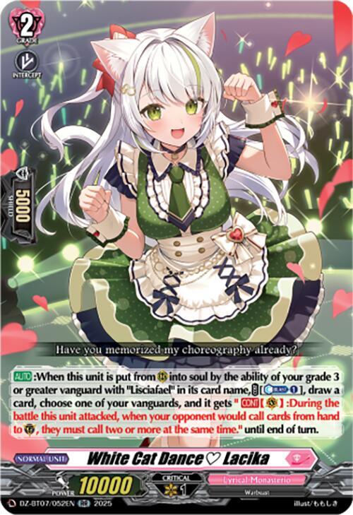 White Cat Dance Lacika, DZ-BT07: Moon Fangs & Cerulean Blaze DZ-BT07/052EN