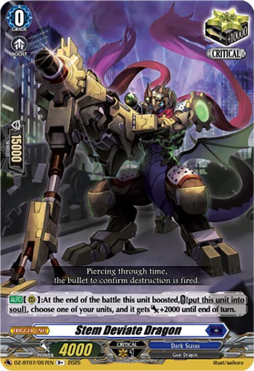 Stem Deviate Dragon, DZ-BT07: Moon Fangs & Cerulean Blaze DZ-BT07/057EN