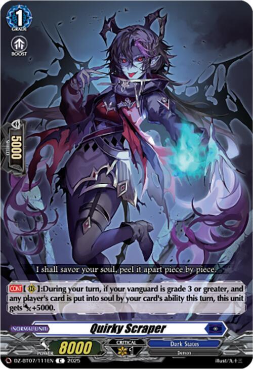 Quirky Scraper, DZ-BT07: Moon Fangs & Cerulean Blaze DZ-BT07/111EN
