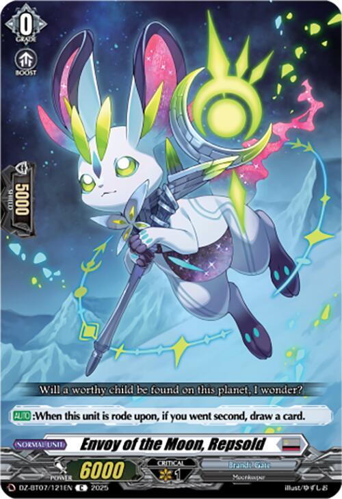 Envoy of the Moon, Repsold, DZ-BT07: Moon Fangs & Cerulean Blaze DZ-BT07/121EN