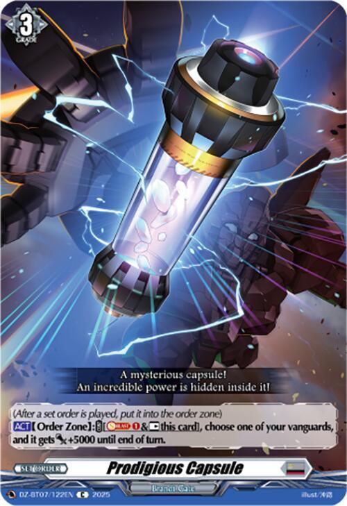 Prodigious Capsule, DZ-BT07: Moon Fangs & Cerulean Blaze DZ-BT07/122EN