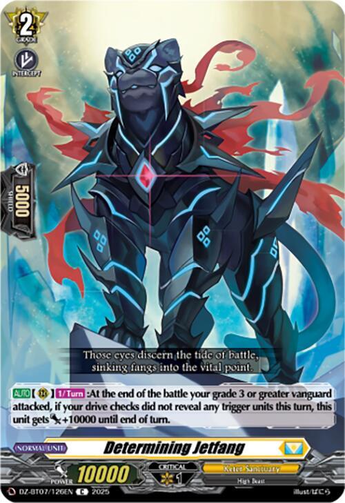 Determining Jetfang, DZ-BT07: Moon Fangs & Cerulean Blaze DZ-BT07/126EN