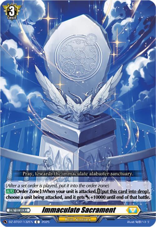 Immaculate Sacrament, DZ-BT07: Moon Fangs & Cerulean Blaze DZ-BT07/132EN