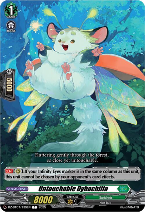Untouchable Dybachilla, DZ-BT07: Moon Fangs & Cerulean Blaze DZ-BT07/139EN