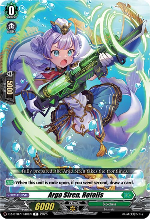 Argo Siren, Rotolis, DZ-BT07: Moon Fangs & Cerulean Blaze DZ-BT07/140EN