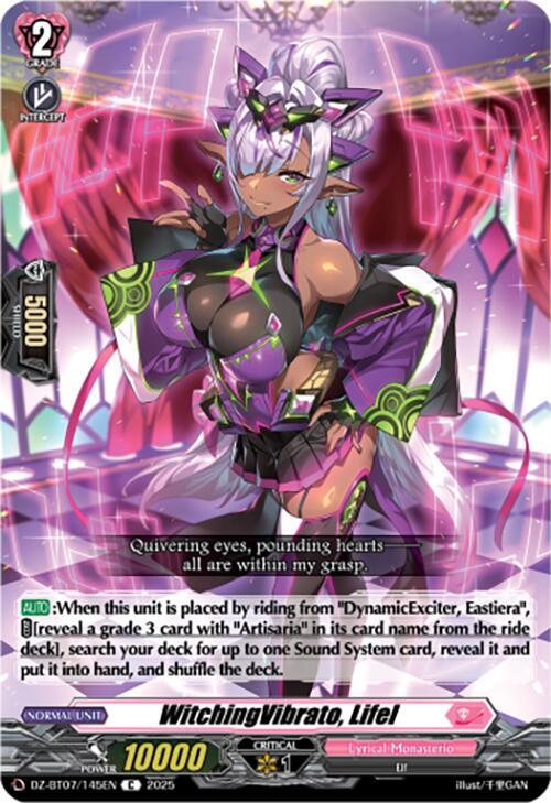 WitchingVibrato, Lifel, DZ-BT07: Moon Fangs & Cerulean Blaze DZ-BT07/145EN