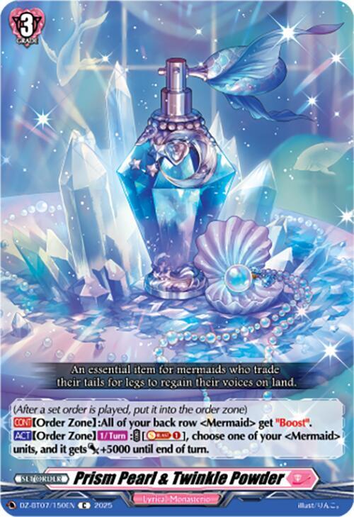Prism Pearl & Twinkle Powder, DZ-BT07: Moon Fangs & Cerulean Blaze DZ-BT07/150EN