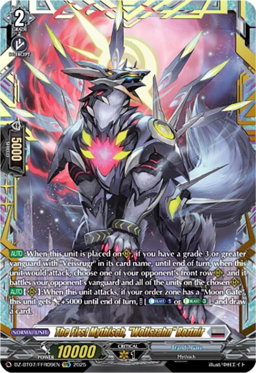 The First Mythisch, "Wolfszahn" Roztnir (FFR), DZ-BT07: Moon Fangs & Cerulean Blaze DZ-BT07/FFR09EN