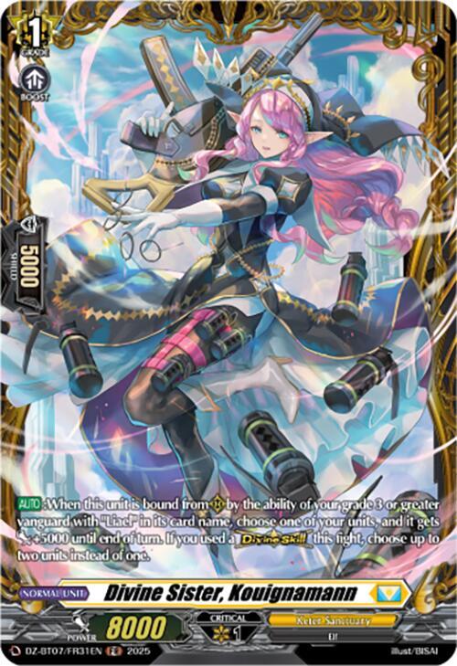 Divine Sister, Kouignamann (FR), DZ-BT07: Moon Fangs & Cerulean Blaze DZ-BT07/FR31EN