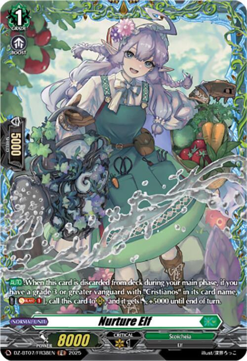 Nurture Elf (FR), DZ-BT07: Moon Fangs & Cerulean Blaze DZ-BT07/FR38EN