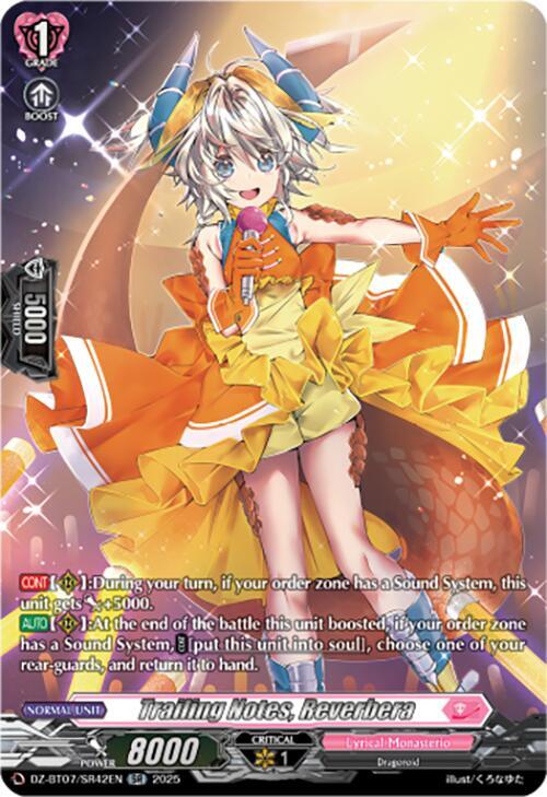 Trailing Notes, Reverbera (SR), DZ-BT07: Moon Fangs & Cerulean Blaze DZ-BT07/SR42EN