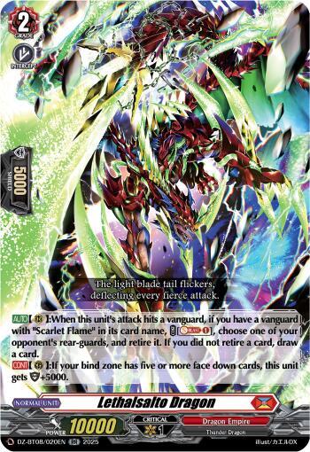 Lethalsalto Dragon, DZ-BT08: Knights 0f Rebirth DZ-BT08/020EN