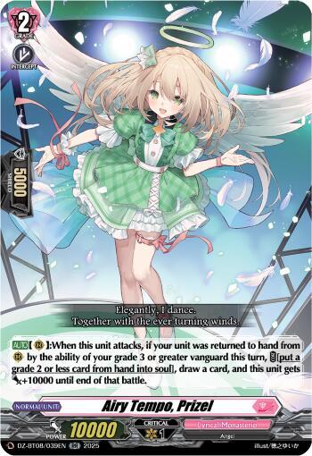 Airy Tempo, Prizel, DZ-BT08: Knights 0f Rebirth DZ-BT08/039EN