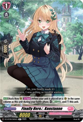 Finally Here~ Konstunne, DZ-BT08: Knights 0f Rebirth DZ-BT08/065EN