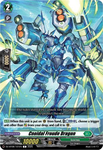 Cnoidal Froude Dragon, DZ-BT08: Knights 0f Rebirth DZ-BT08/101EN