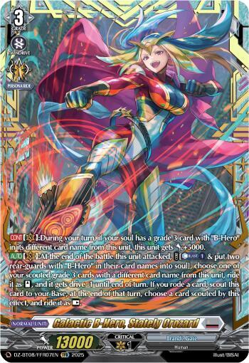 Galactic B-Hero, Stately Crozard (FFR), DZ-BT08: Knights 0f Rebirth DZ-BT08/FFR07EN