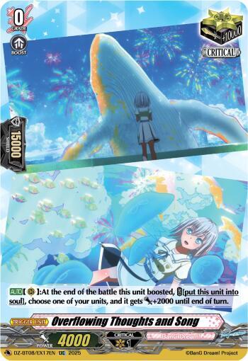 Overflowing Thoughts and Song, DZ-BT08: Knights 0f Rebirth DZ-BT08/EX17EN