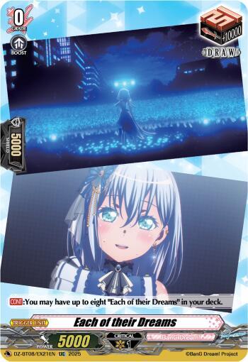 Each of their Dreams, DZ-BT08: Knights 0f Rebirth DZ-BT08/EX21EN