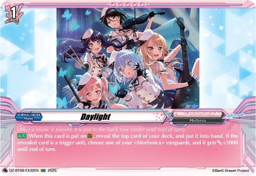 Daylight, DZ-BT08: Knights 0f Rebirth DZ-BT08/EX32EN