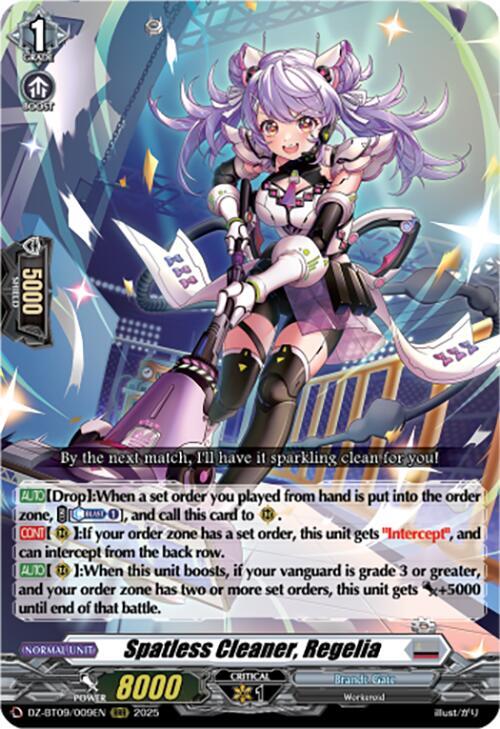 Spatless Cleaner, Regelia, DZ-BT09: Super Brave Detonation DZ-BT09/009EN