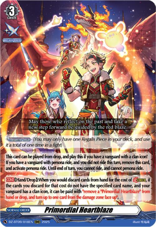 Primordial Heartblaze, DZ-BT09: Super Brave Detonation DZ-BT09/018EN