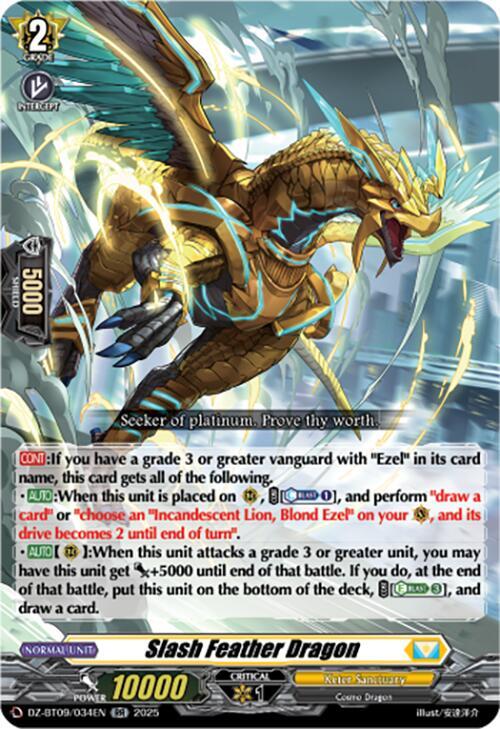 Slash Feather Dragon, DZ-BT09: Super Brave Detonation DZ-BT09/034EN