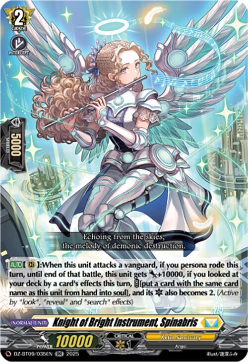 Knight of Bright Instrument, Spinabris, DZ-BT09: Super Brave Detonation DZ-BT09/035EN