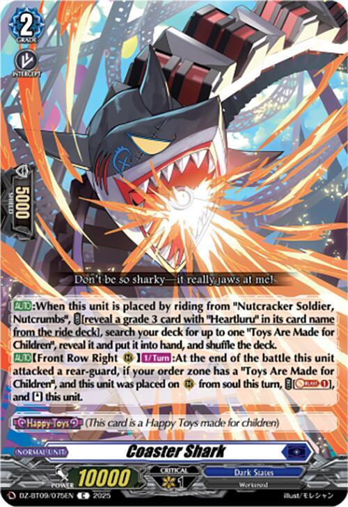 Coaster Shark, DZ-BT09: Super Brave Detonation DZ-BT09/075EN