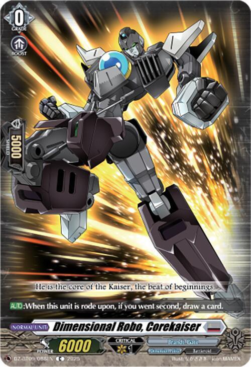 Dimensional Robo, Corekaiser, DZ-BT09: Super Brave Detonation DZ-BT09/088EN