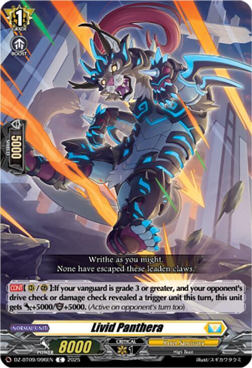 Livid Panthera, DZ-BT09: Super Brave Detonation DZ-BT09/096EN