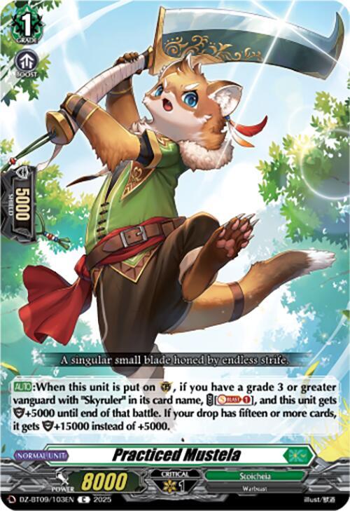 Practiced Mustela, DZ-BT09: Super Brave Detonation DZ-BT09/103EN