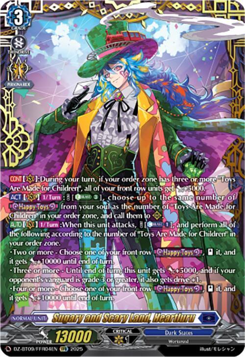Sugary and Scary Land, Heartluru (FFR), DZ-BT09: Super Brave Detonation DZ-BT09/FFR04EN