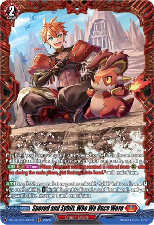 Sperod and Sybilt, Who We Once Were (FR), DZ-BT09: Super Brave Detonation DZ-BT09/FR09EN