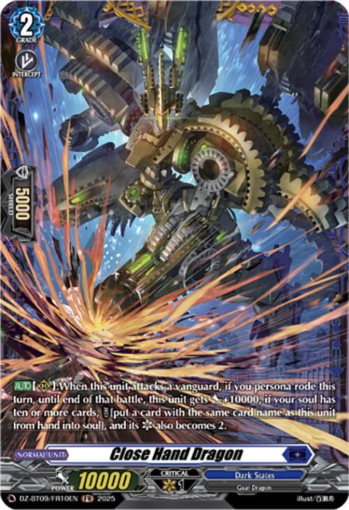 Close Hand Dragon (FR), DZ-BT09: Super Brave Detonation DZ-BT09/FR10EN