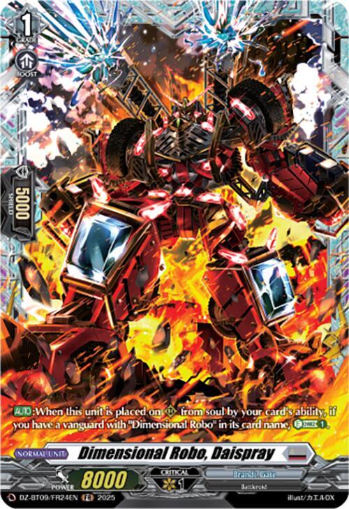 Dimensional Robo, Daispray (FR), DZ-BT09: Super Brave Detonation DZ-BT09/FR24EN