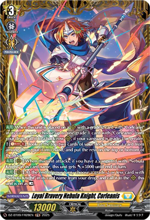 Loyal Bravery Nebula Knight, Corleanis (FR), DZ-BT09: Super Brave Detonation DZ-BT09/FR28EN
