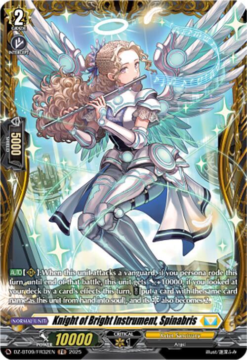 Knight of Bright Instrument, Spinabris (FR), DZ-BT09: Super Brave Detonation DZ-BT09/FR32EN