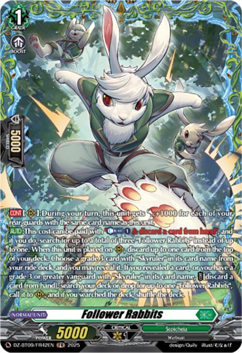 Follower Rabbits (FR), DZ-BT09: Super Brave Detonation DZ-BT09/FR42EN