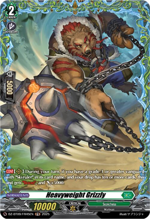 Heavyweight Grizzly (FR), DZ-BT09: Super Brave Detonation DZ-BT09/FR45EN