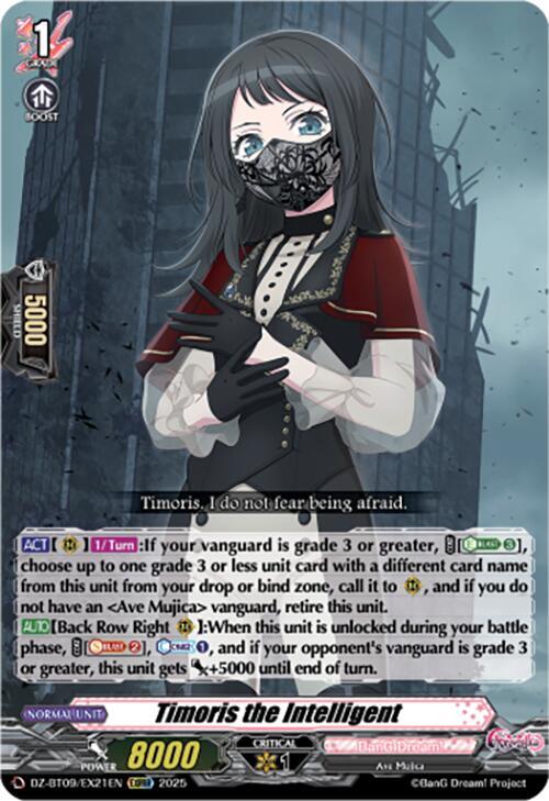 Timoris the Intelligent (EXRRR), DZ-BT09: Super Brave Detonation DZ-BT09/EX21EN