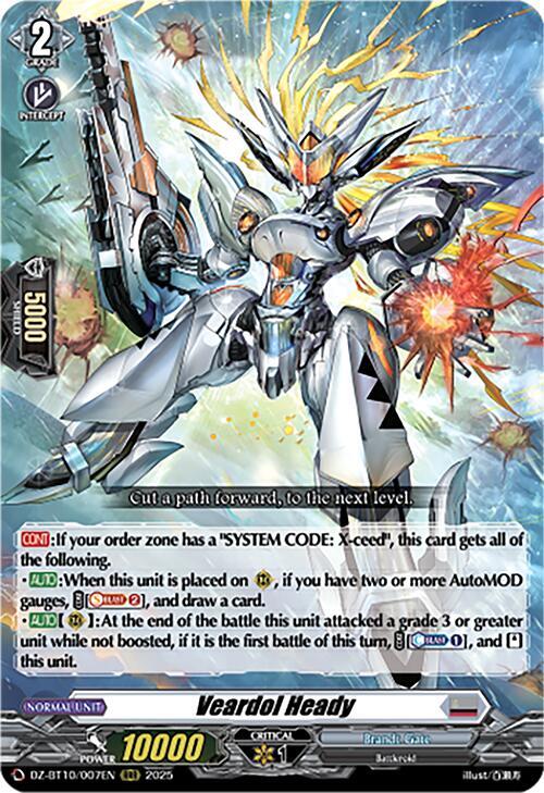 Veardol Heady, DZ-BT10: Dragonsoul Resonance DZ-BT10/007EN