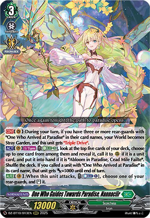 One Who Guides Towards Paradise, Nannaclir, DZ-BT10: Dragonsoul Resonance DZ-BT10/013EN