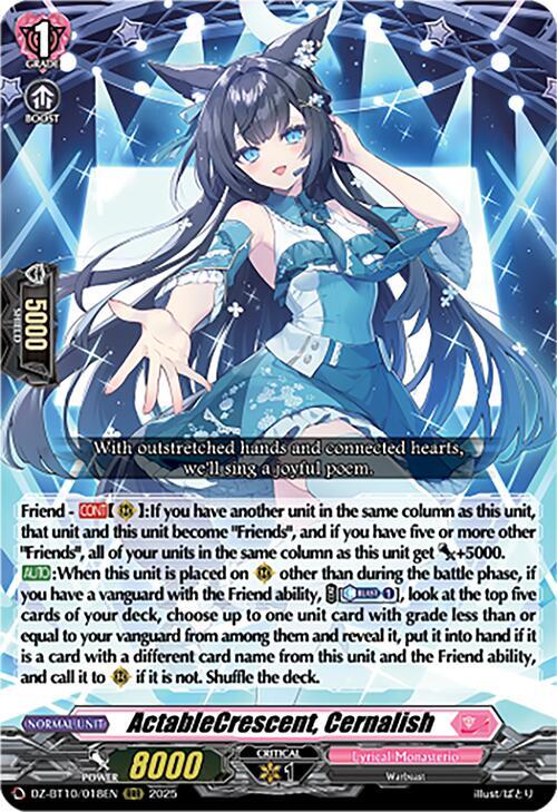 ActableCrescent, Cernalish, DZ-BT10: Dragonsoul Resonance DZ-BT10/018EN