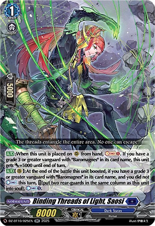 Binding Threads of Light, Saosi, DZ-BT10: Dragonsoul Resonance DZ-BT10/025EN