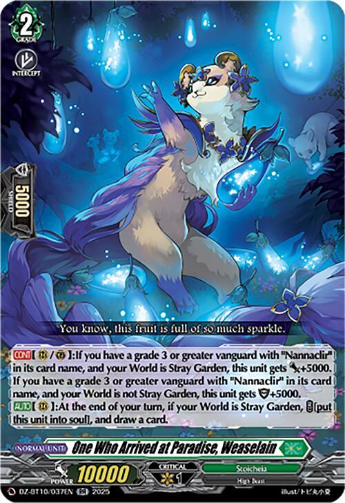 One Who Arrived at Paradise, Weaselain, DZ-BT10: Dragonsoul Resonance DZ-BT10/037EN