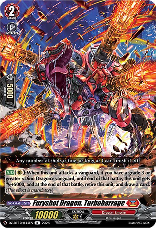Furyshot Dragon, Turbobarrage, DZ-BT10: Dragonsoul Resonance DZ-BT10/044EN