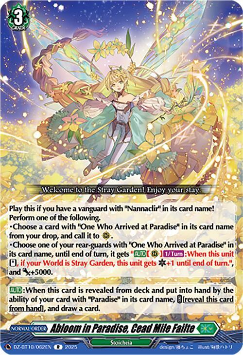 Abloom in Paradise, Cead Mile Failte, DZ-BT10: Dragonsoul Resonance DZ-BT10/062EN
