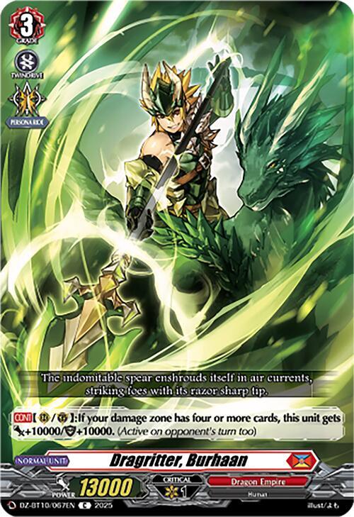 Dragritter, Burhaan, DZ-BT10: Dragonsoul Resonance DZ-BT10/067EN