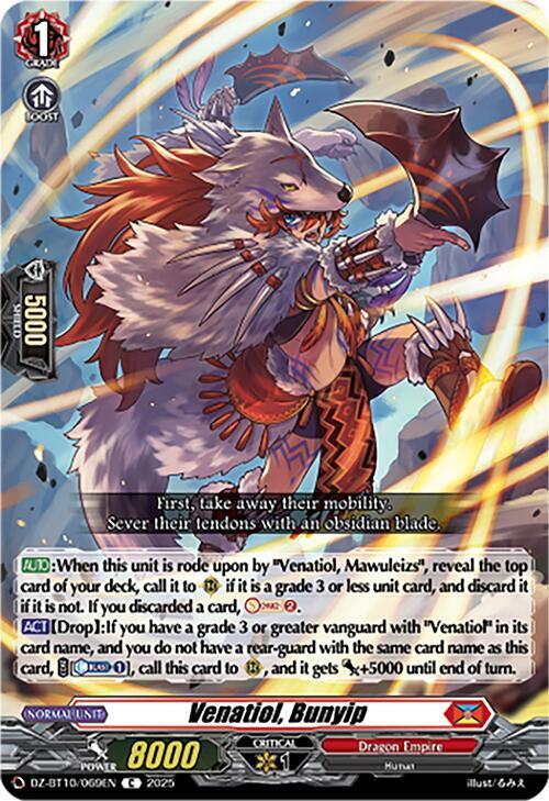 Venatiol, Bunyip, DZ-BT10: Dragonsoul Resonance DZ-BT10/069EN